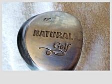 A Used Natural Golf, 23 Degree Loft, #4 Hybrid with a Graphite Shaft!