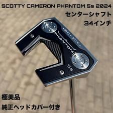 Scotty Cameron Phantom 5S 2024 Center Shaft 34" Putter Mint Original Headcover