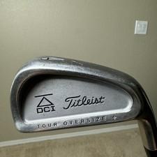 RH Titleist DCI Oversize + 4 Iron Golf Club Stiff Flex Steel Shaft 38.5" Length