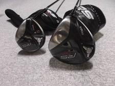 PRGR RS RED Driver 10.5° Fairway Wood 5W 17° Set Speeder Evolution R Flex W/C RH