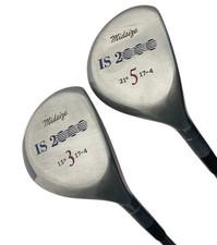Impact Solutions IS 2000 Midsize 3 Wood 15° and 5 Wood 21° Graphite RH R Flex