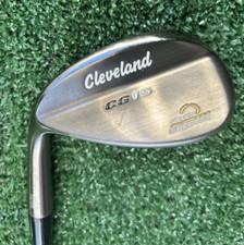 Cleveland CG15 Zip Grooves 56°/14° LH Sand Wedge Steel Shaft LH Golf Club