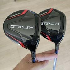 TaylorMade STEALTH Fairway Wood Set 3W 15° 5W 18° Fujikura 60 S Flex W/C RH Used