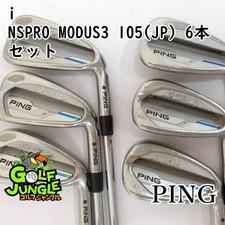 Used Iron Set Pin I Nspro Modus3 105 Jp 6 Piece S 26 Steel Shaft Recommended Men