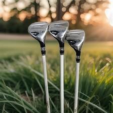Ladies RH Cobra Baffler Rail H Hybrid Set 4H, 5H, &6H Golf Clubs Graphite UPC353