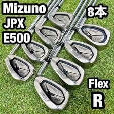 USED Mizuno JPX E500 Forged Irons Set 4-PW FW 8pcs N.S.PRO Steel Shaft Regular