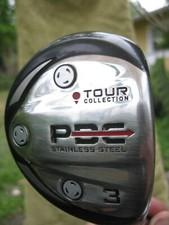 PDC Tour Collection 3 Fairway Wood Mid Firm Flex Graphite Shaft 44" RH Right 