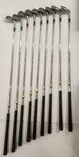 Greg Norman King Cobra Oversized Irons 2-PW RH Dynamic Gold Steel Shafts 9 Clubs