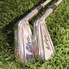 Ben Hogan Apex RH 4-5 Iron Set 4 Flex Steel Shaft matching #'s BC5317. Org Grips