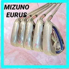 Mizuno EURUS Ladies Iron Set 5pcs 7-PW, SW EXSAR Graphite Flex L