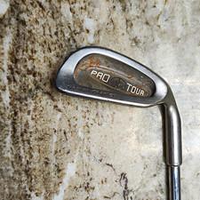 Pro Tour Stainless Steel 4-Iron Right-Handed Steel Shaft Silver/Black