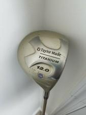 TaylorMade Titanium 12.0 Driver Golf Club Reg Graphite Bubble Shaft L-60