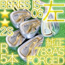 Honma BERES IS-06 2S Iron Set 5pcs 7-9,AW,SW ARMRQX 47 2-Star Flex R Left-Handed
