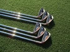 PING G10's Red Dot PING AWT Stiff Flex Steel 5-PW Matching #'s RH GOOD CONDITION