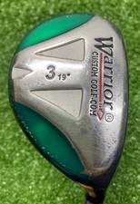 Warrior Custom Golf 3 Hybrid 19*/ RH / Stiff Graphite ~40.5" / NEW GRIP / xx3103