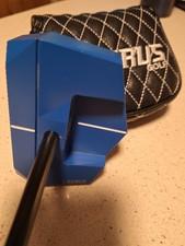 Lazrus LAZ2.5 ZT zero torque putter 34" blue, black shaft w/HC, Lazrus grip