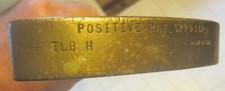 1 Positive TLB Putter Center 35.5" RH,Ohio State Buckeyes C Thru grip,golf pride