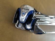 Callaway Strata Ultimate Mens RH 9 Piece Golf Club w/ Range Finder!