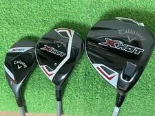 Callaway X HOT Driver Fairway Wood 5W Utility 5U Set X HOT 50w R Flex W/C RH