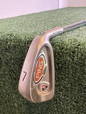 Ping i10 Green Dot AWT Regular Flex Steel Shaft RH Men's 7 Iron Golf Club DEMO