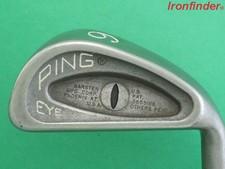 Ping Eye Pat # Single 6 Iron ZZ Lite Steel Shaft Mens Right Handed Black Eye