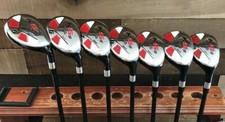 DEMO RH Senior Mens Majek Golf All Hybrid 5-SW Set Senior Flex Graphite 184-BMCY