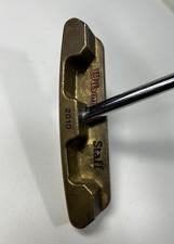 WILSON STAFF 2010 MILLED BRASS 34.5" CENTER SHAFTED RIGHT HANDED PUTTER