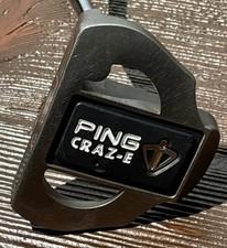 Ping i-Series Craz-E Putter 34.5" RH Mallet Golf Club Needs New Grip