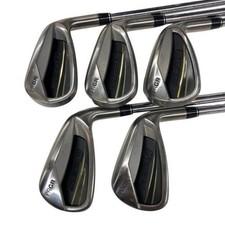 Used Pro Gear Red Titanium Face 2016 5S Iron Set Ir Spec Steel Ns Flex R Men'S R