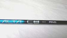 PING ALTA CB BLUE 50R REGULAR FLEX DRIVER SHAFT    /   PING TIP & GRIP