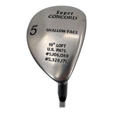 Super Concord Shallow Face 5 Wood 19° Mens Graphite Shaft Super Stroke Grip 44"