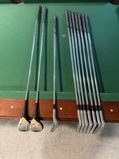Vintage Ben Hogan Full Apex 2 Iron Set + Equalizer + 3 Wood + 5 Wood = 10 Clubs!