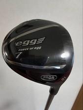PRGR egg 2017 Fairway Wood 7W 21° Original Shaft M-40 with Cover RH Used