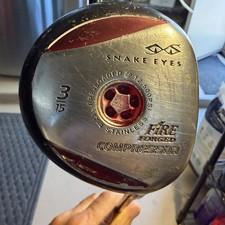Snake Eyes Fire Forged Compressor 15°  3 wood Reg Flex Graphite Shaft Mens RH