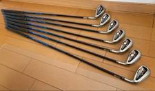Dunlop XXIO MP1000 Iron Set 7 pcs Navy Carbon Shaft Regular Used