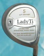 Square Two Lady Ti 22* Offset 5- Fairway Wood Ladies 240FM Graphite 