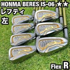 Honma BERES IS-06 Iron Set 2S 7pcs 5-11 Regular Flex ARMRQ X 47 LH
