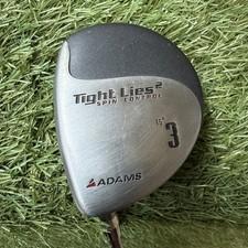 ADAMS TIGHT LIES 2 15 DEGREE 3 Fairway WOOD Stiff left handed GRAPHITE 42.5"