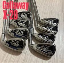 Callaway X-20 Iron Set 8pcs 4-PW-SW Original Steel Flex Uniflex
