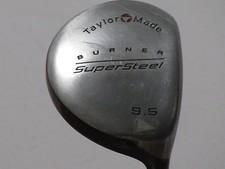 Taylormade Burner Supersteel 9.5* Driver Stiff S-90 Plus Graphite Very Nice!!