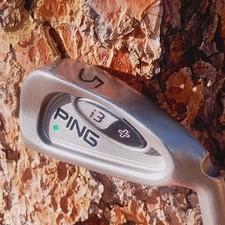 Nice Ping I3+ Green Dot 5 Iron CS Lite Stiff Steel  I3 + #O73