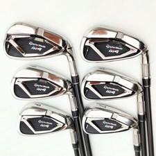 TaylorMade M4 Iron Set 5-9+Pw 6pc FUBUKI TM6 Graphite Flex S  Right Hand Used