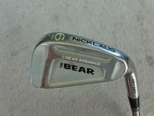 NICE NICKLAUS THE BEAR OFFSET 6 IRON CRANKSHAFT REGULAR STEEL 37.5" MEN RH