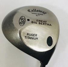 Callaway War Bird Great Big Bertha Ruger Titanium 8* Driver RH Low Torque 45”
