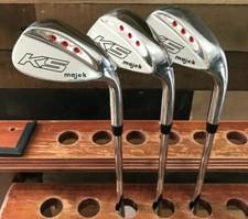 DEMO Majek BIG Tall +1" Mens Wedge Set 52° GW/ 56° SW/60° LW Stiff Flex 687-72YF