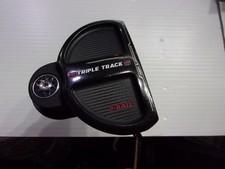 Odyssey TRIPLE Track 2-BALL Putter 33 Steel Shaft 3° Used From Japan