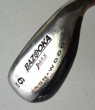 TOUR EDGE BAZOOKA JMAX 6 IRON-WOOD GOLF CLUB 30° LOFT RH GRAPHITE FLEX A 37-1/2"