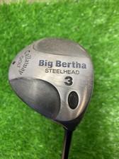 Callaway Big Bertha Steelhead 3 Wood Firm Flex Graphite RH.              1859