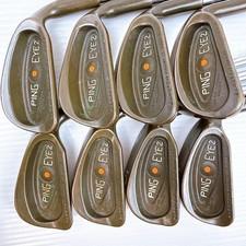 PING EYE 2 Beryllium Copper Iron Set 8pcs 3-9i-PW Steel Orange Dot