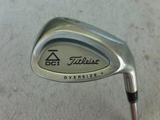 NICE TITLEIST DCI OVERSIZE + 56* SAND WEDGE STIFF STEEL 35.5" MEN RH